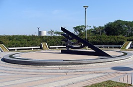 晷,公園,濱河