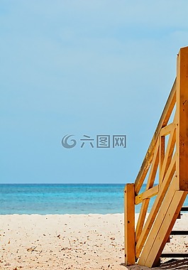 海,海灘,夏天