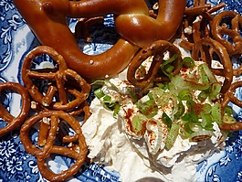 椒盐,奶酪,spundekäs