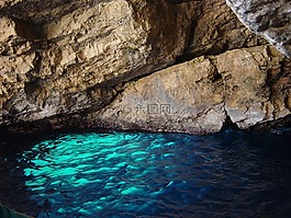 蓝洞,海,岛