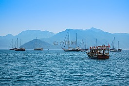 海,船舶,帆船