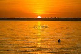 太陽,海洋,水