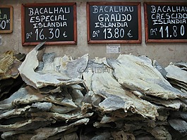 魚,鱈魚,葡萄牙