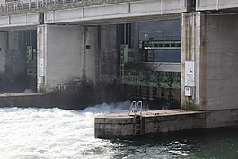 壩,水,河