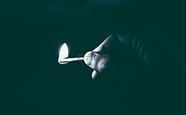 火,黑暗,夜