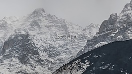 雪,冬天,白