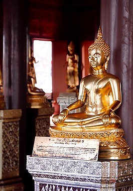 曼谷,佛,黃金