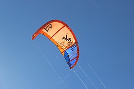 风筝,kitesurfer,体育