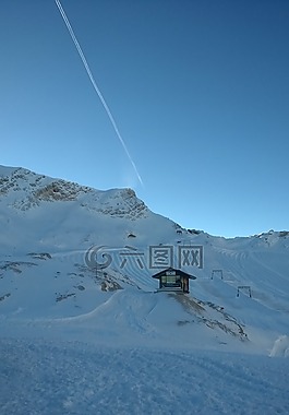 zugspitze,schneefernerhaus,冬天