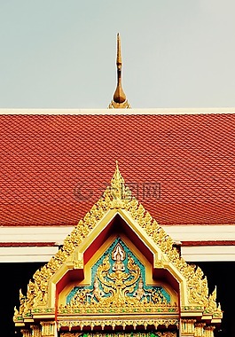 泰國,曼谷,廟