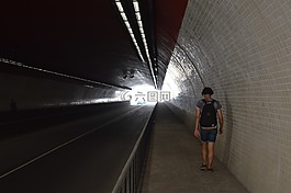 隧道,離開,追蹤