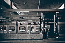火車站,平臺,軌道交通