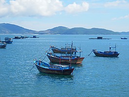 小船,nhatrang,越南