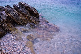 海,石,和平