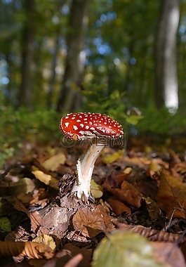 飛木耳,蘑菇,紅色