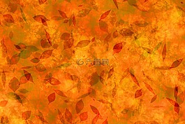 鮮花,葉子,秋季
