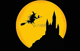 城堡,巫婆,夜
