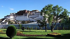 西藏,布达拉宫,修道院