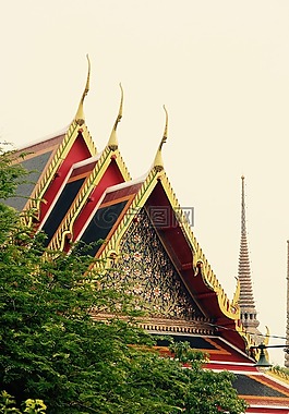 泰國,曼谷,廟