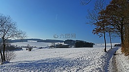 雪,冬天,太陽(yáng)