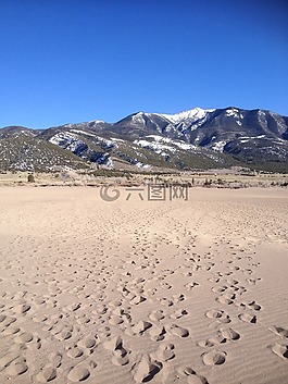 沙丘,科羅拉多州,山