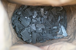 碳,木炭,袋