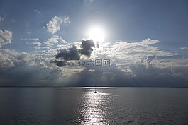 云,海,心情