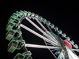摩天輪,夜,騎