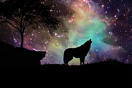 銀河,星云,星星