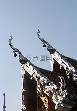 泰国,曼谷,庙