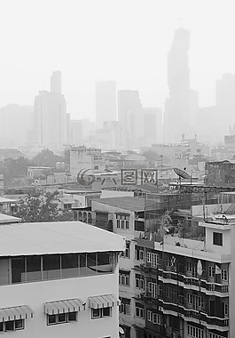 城市,摩洛克,烟雾