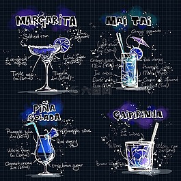 雞尾酒,飲料,酒精