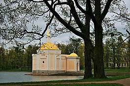 tsarskoe selo 房地产,圣 · 彼得堡,池