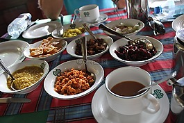 美味,吃,咖喱