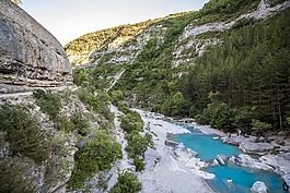 gorges du verdon峡谷,峡谷meouge,喉咙