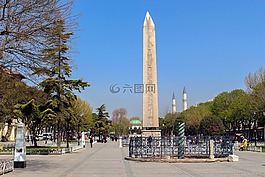 伊斯坦布爾,方尖碑,清真寺