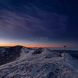 自然,景觀,山