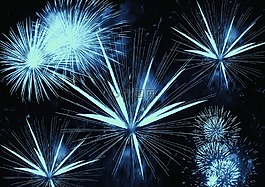 煙花爆竹,火箭,夜