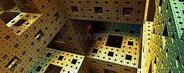 分形,3d,門格爾