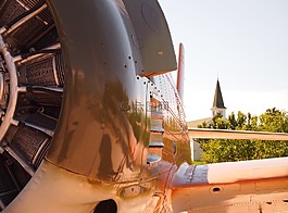 飛機(jī),教堂,旅行