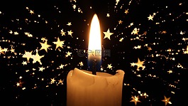 蠟燭,圣誕節(jié),明星