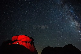 明星,夜,黑暗