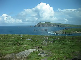 愛爾蘭,海岸,景觀