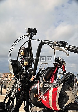 摩托車,舵,車輛