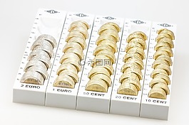 錢,硬幣,歐元
