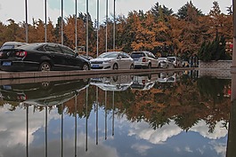 汽車,池,反思