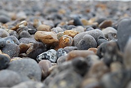 gallets,海滩,宏