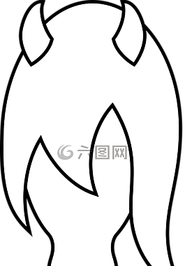 徽標(biāo),馬,頭