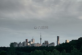 天際線,市容,市中心