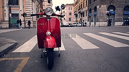 摩托車,路,街